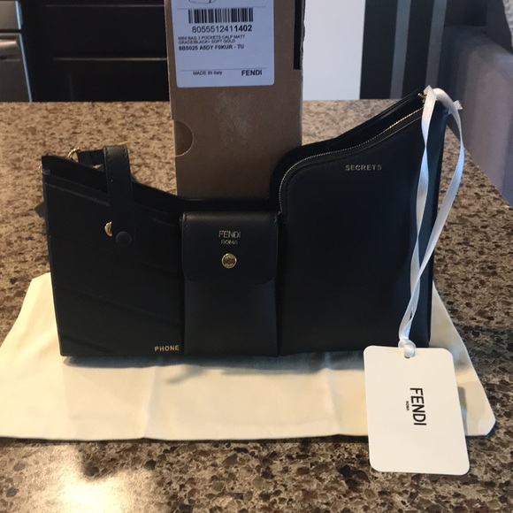 Sold NWT Fendi 3 pocket Bag - Picture 2 of 8